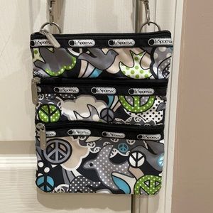 Le sport sac 3-zip mini crossbody